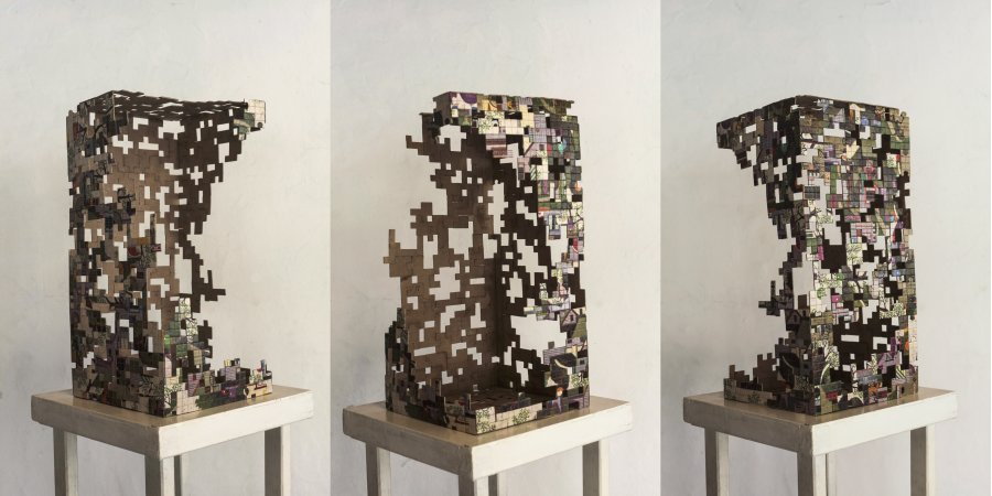 Et maintenant on fait quoi - sculpture - image de couverture
